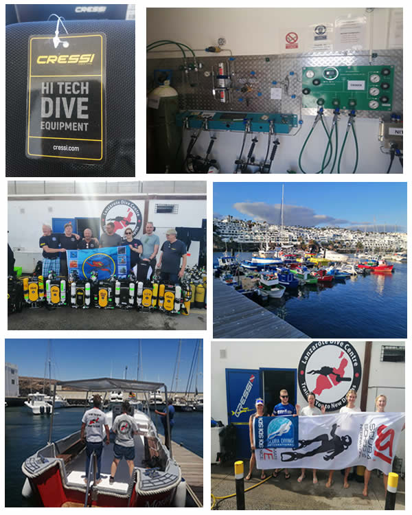 Lanzarote Dive Sites: the Blue Hole at Playa Chica